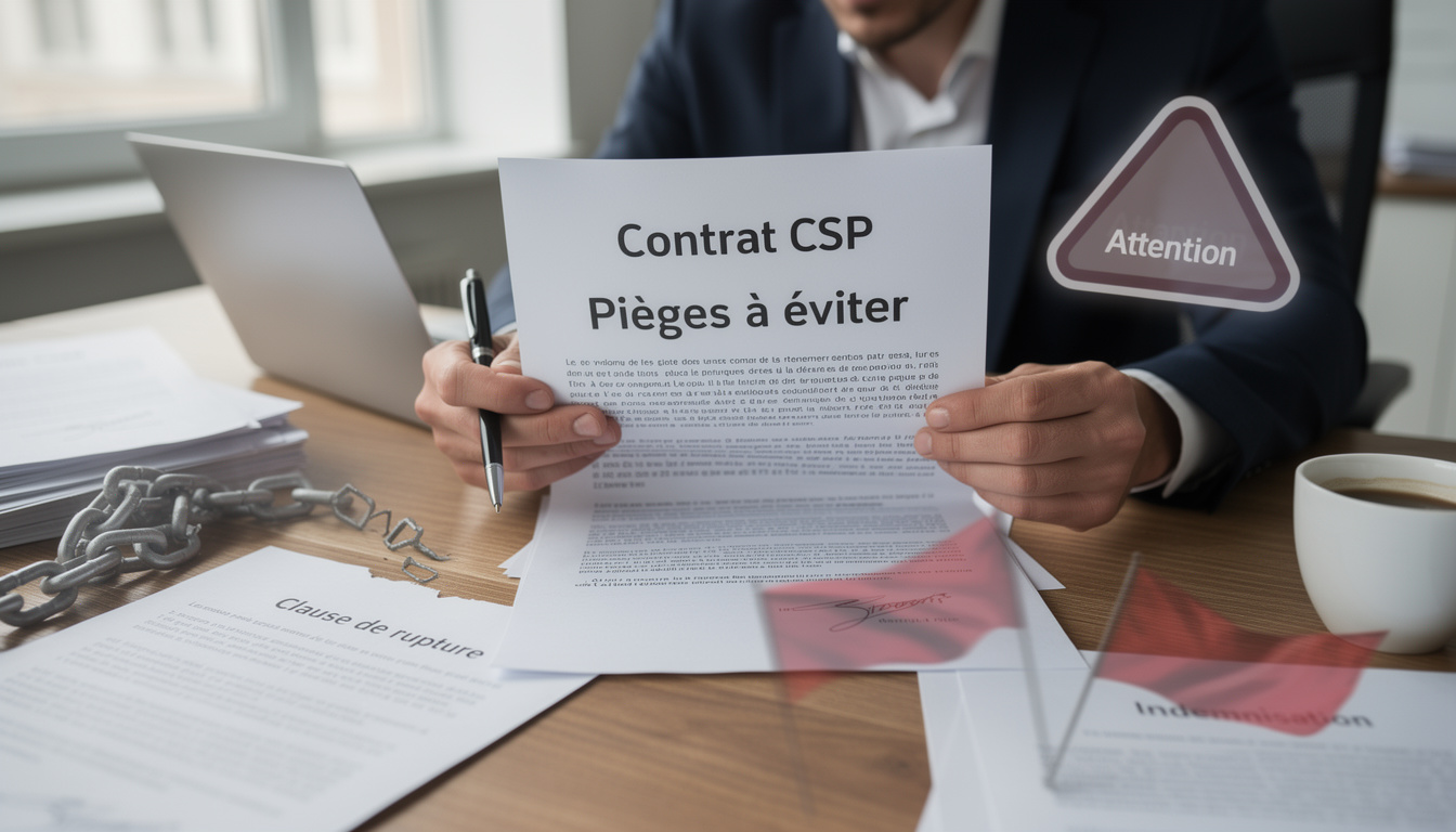 découvrez les principaux pièges à éviter avec le contrat csp pour bien sécuriser votre transition professionnelle.