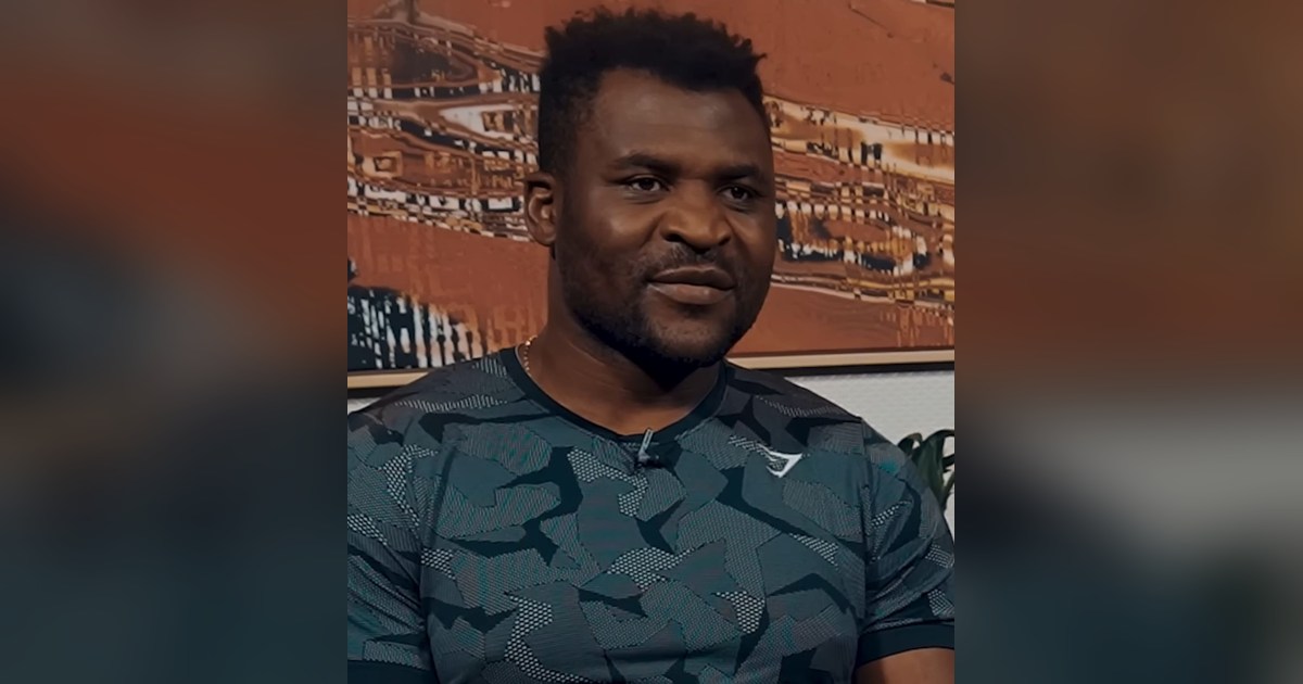 Francis Ngannou — photographie authentique